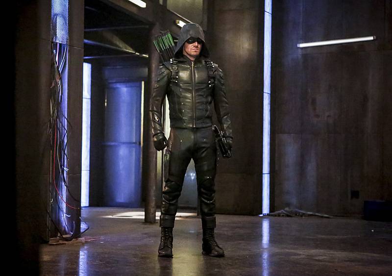 Arrow -- "The Recruits" -- Image AR502a_0077b.jpg -- Pictured: Stephen Amell as Green Arrow -- Photo: Bettina Strauss/The CW -- ÃÂ© 2016 The CW Network, LLC. All Rights Reserved.