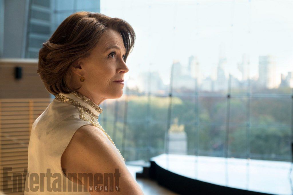 The Defenders (2017) Sigourney Weaver as a TBD Villian. Season 1, Episode 2