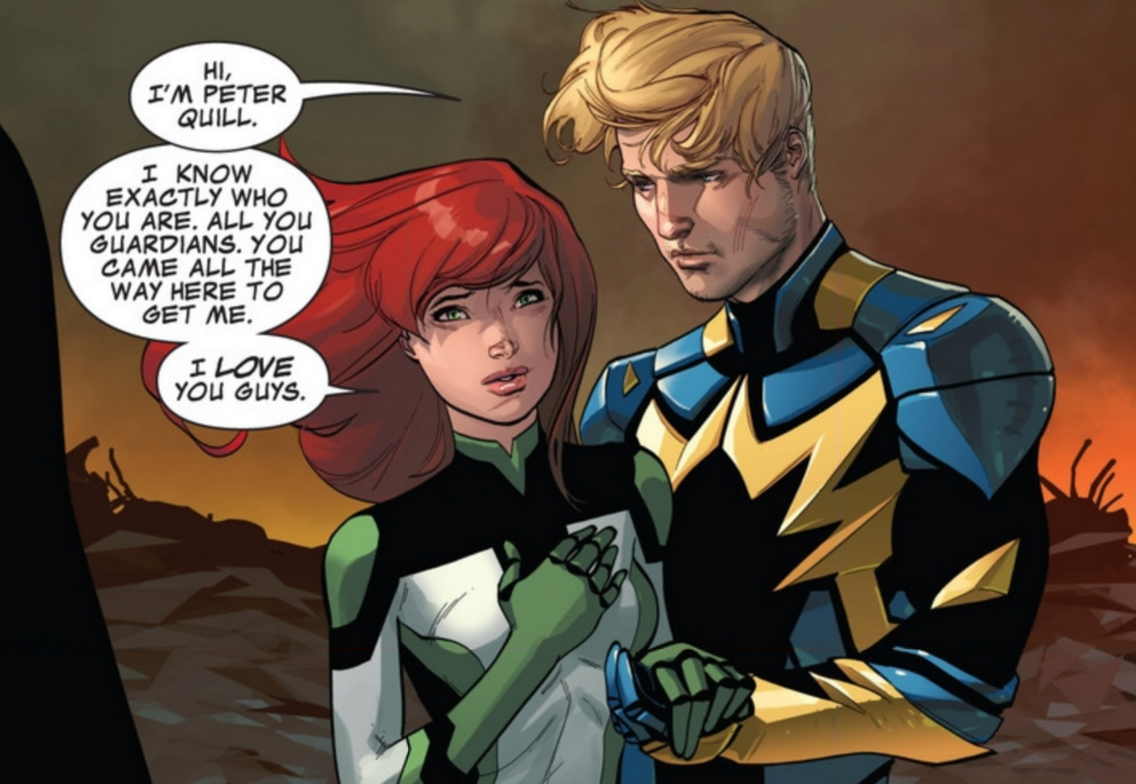 Marvel anuncia Star-Lord e Kitty Pride na série Guerras Secretas
