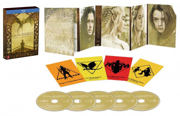 5ª Temporada de Game of Thrones chega Blu-Ray com detalhes do que inspirou a história