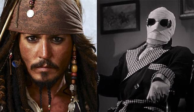 [Rumor] Johnny Depp poderá estrelar em O Homem Invisível