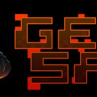 geek saw logo fundo preto