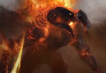 The Rings of Power: 3ª temporada revela primeiro olhar para o Balrog de Simon Pegg